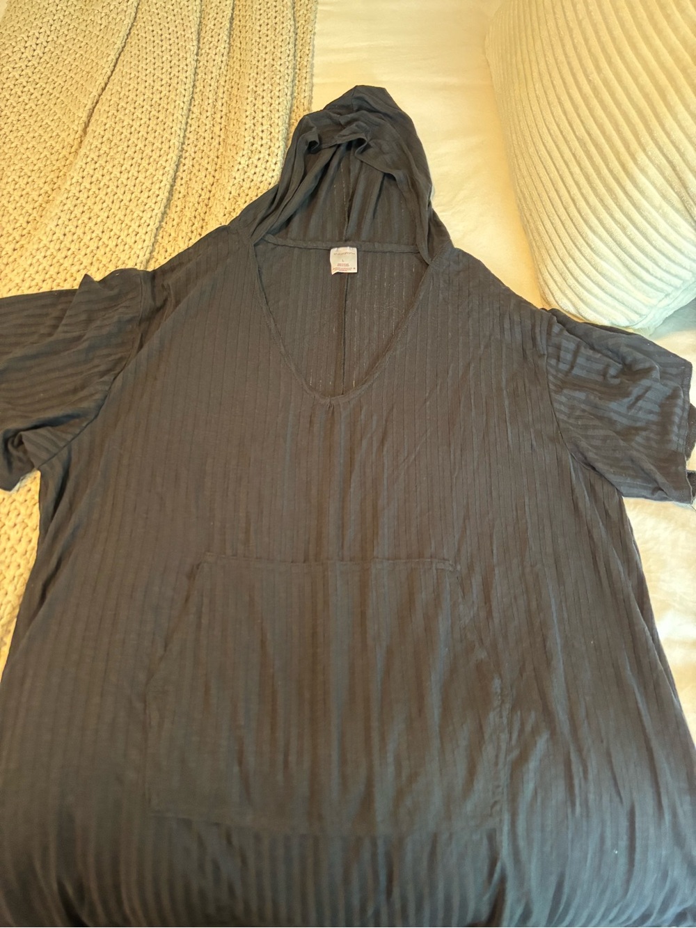 Women’s Swimsuit Cover up Hooded Short-Sleeve